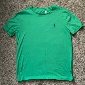 Polo by Ralph Lauren Green Short Sleeve Tee with Iconic Logo